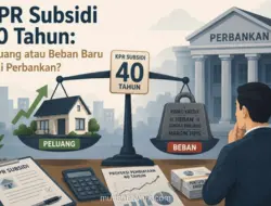 KPR Subsidi 40 Tahun: Cicilan Murah di Depan, Risiko Panjang bagi Perbankan