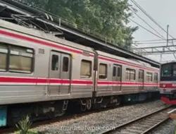 KRL Rangkasbitung-Tanah Abang Terlambat Akibat Insiden Tertemper Orang di Jurangmangu
