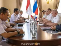 KSAL Laksamana Ali Bertemu Pimpinan AL Rusia di St. Petersburg, Bahas Kerja Sama Militer