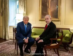 Netanyahu Tiba di Washington di Tengah Ketegangan dengan Trump soal Iran dan Tepi Barat