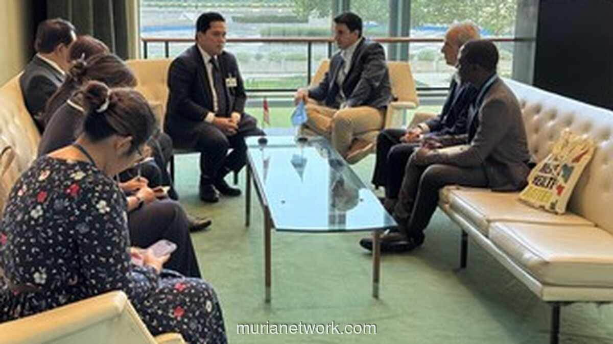 Menpora Erick Thohir Bahas Lapangan Kerja dan Kesehatan Mental Pemuda di Markas PBB