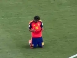 Lamine Yamal Bersujud Syukur Usai Bawa Spanyol Juara Piala Dunia 2026