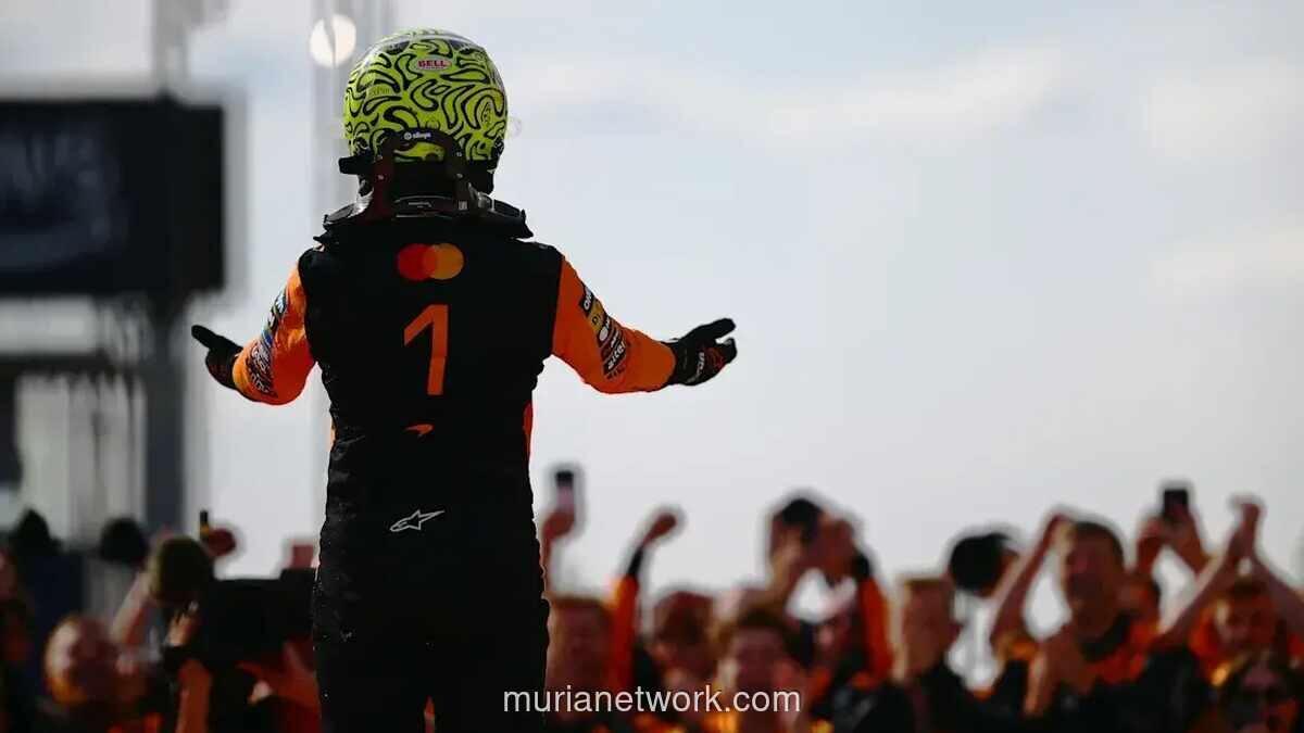 Lando Norris Akhiri Puasa Kemenangan di GP Hungaria 2026