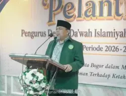 Pengurus DDII Kota Bogor Dilantik, Diingatkan Mewujudkan Masyarakat Islami