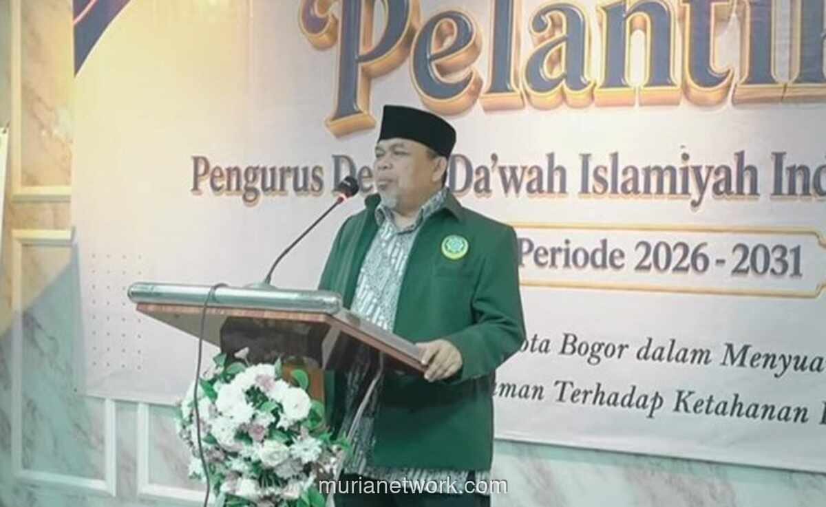 Pengurus DDII Kota Bogor Dilantik, Diingatkan Mewujudkan Masyarakat Islami