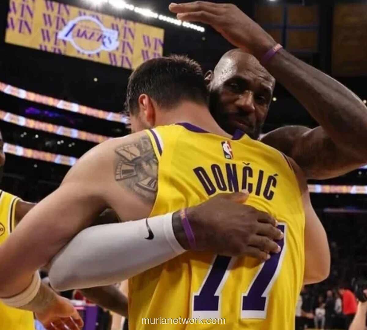 Luka Doncic Ucapkan Salam Perpisahan untuk LeBron James Usai Tinggalkan Lakers
