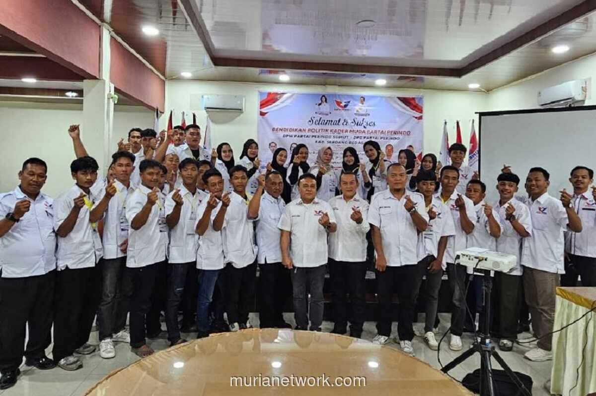 Partai Perindo Sergai Gelar Pendidikan Politik untuk Cetak Kader Muda Berintegritas