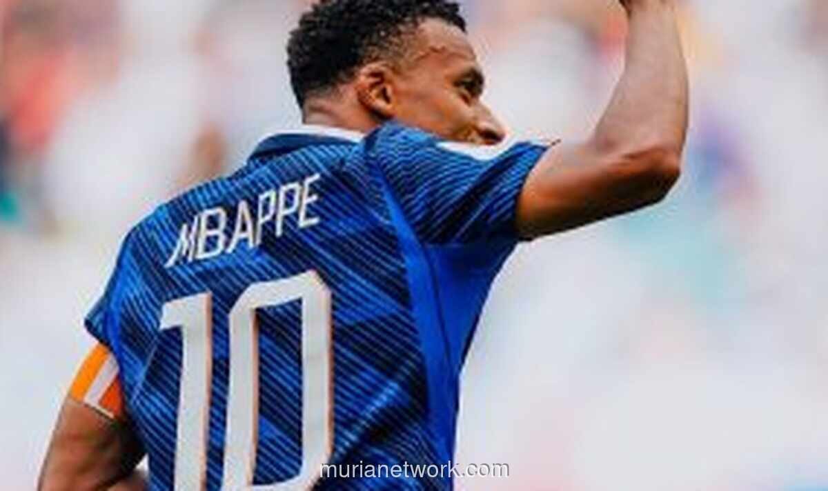 Mbappe Puncaki Daftar Top Skor Piala Dunia 2026 Usai Hattrick ke Gawang Inggris