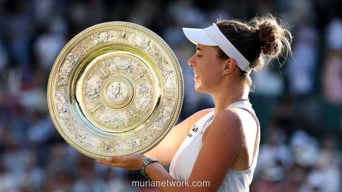 Linda Noskova Juara Wimbledon 2026, Kalahkan Muchova di Final Sesama Ceko