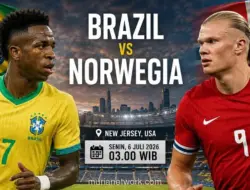 Brasil Incar Tiket Perempat Final Piala Dunia 2026, Norwegia Jadi Batu Sandungan