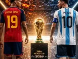 Final Piala Dunia 2026: Argentina vs Spanyol, Duel Messi dan Yamal