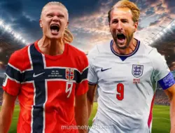 Perempat Final Piala Dunia 2026: Norwegia vs Inggris, Duel Mesin Gol Haaland dan Kane