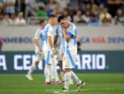 Argentina Gagal Pertahankan Gelar, Messi Tak Kuasa Tahan Air Mata