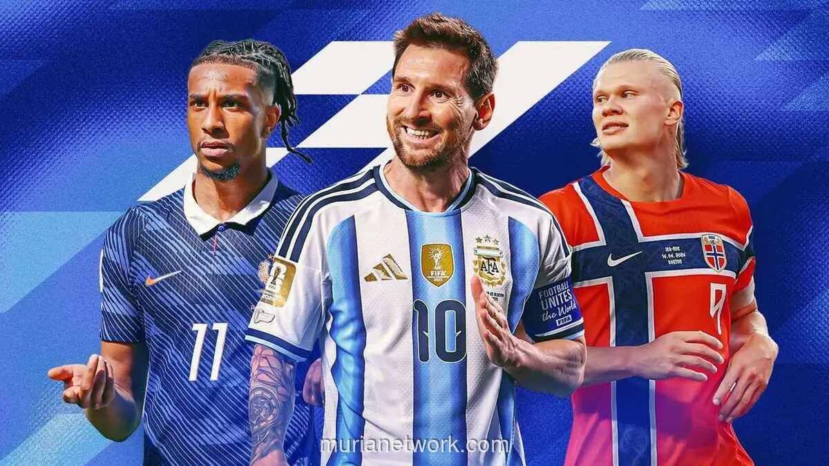 Messi dan Mbappe Bersaing Ketat di Puncak Kandidat Bola Emas Piala Dunia 2026