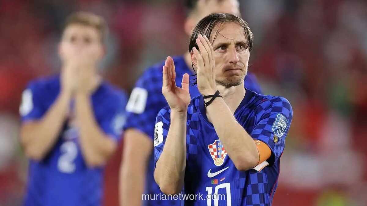 Luka Modric Perpanjang Kontrak di AC Milan, Pensiun dari Timnas Kroasia Oktober Mendatang