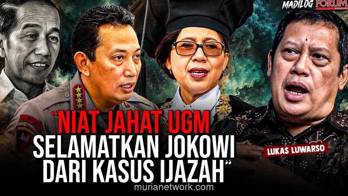 Lukas Luwarso: Rektor UGM dan Kapolri Kunci Selesaikan Polemik Ijazah Jokowi