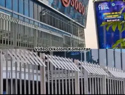 Pagar Besi Tinggi di Sejumlah Mal Picu Spekulasi, Pengelola Buka Suara