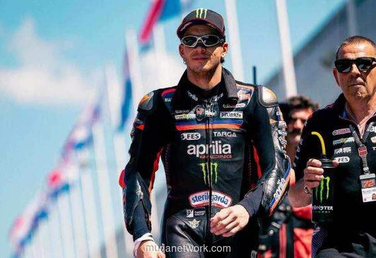 Bezzecchi Akui Terlalu Bernafsu Kejar Marquez hingga Kecelakaan Hebat di MotoGP Belanda