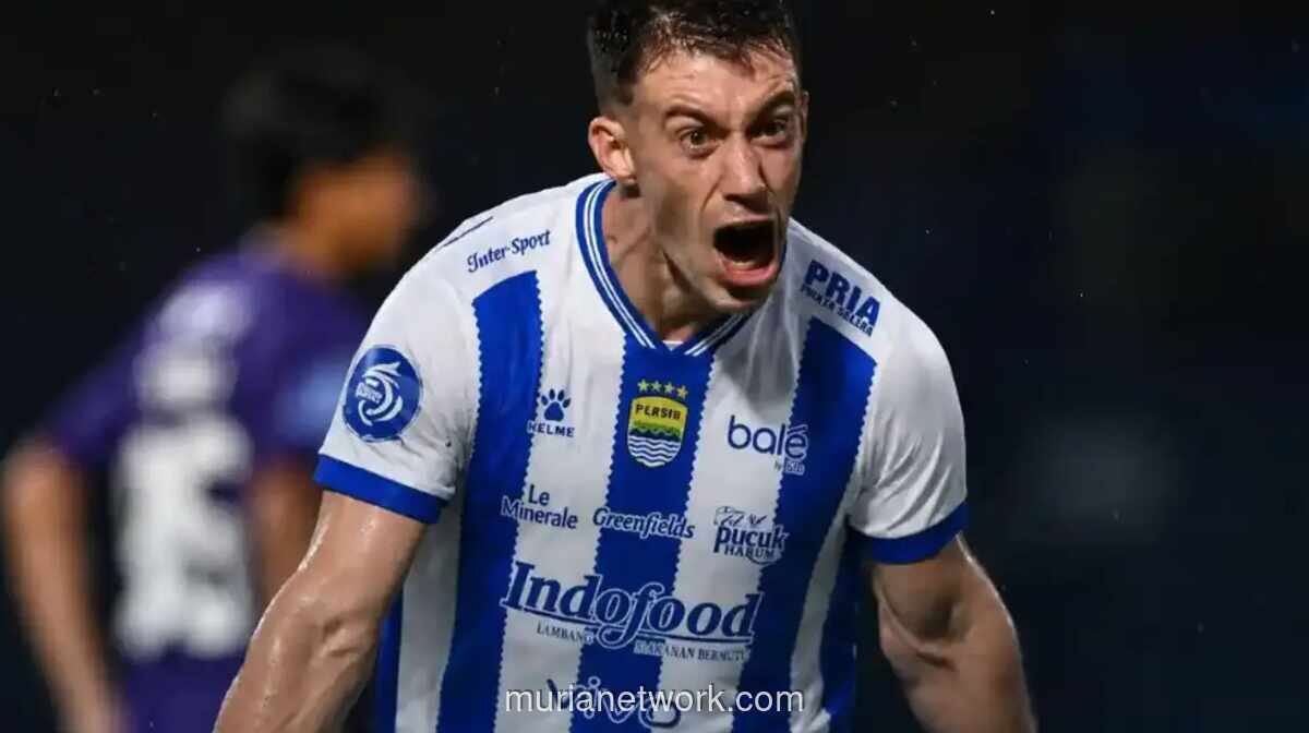 Mariano Peralta Dipastikan Absen saat Persib Hadapi Tampines Rovers