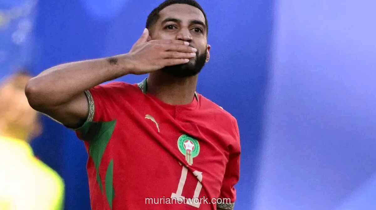 Maroko Kehilangan Ismael Saibari di Perempat Final Piala Dunia 2026 Lawan Prancis