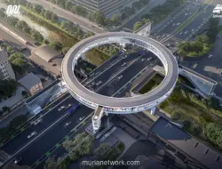 MRT Jakarta Gelontorkan Rp 300 Miliar untuk Jembatan Donat Dukuh Atas