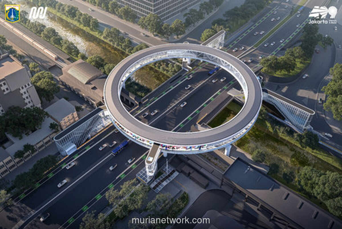 MRT Jakarta Gelontorkan Rp 300 Miliar untuk Jembatan Donat Dukuh Atas