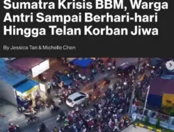 Antrean BBM Bersubsidi di Sumatera Kian Panjang, Pengamat Sebut Ruang Fiskal Pemerintah yang Terbatas Jadi Penyebab