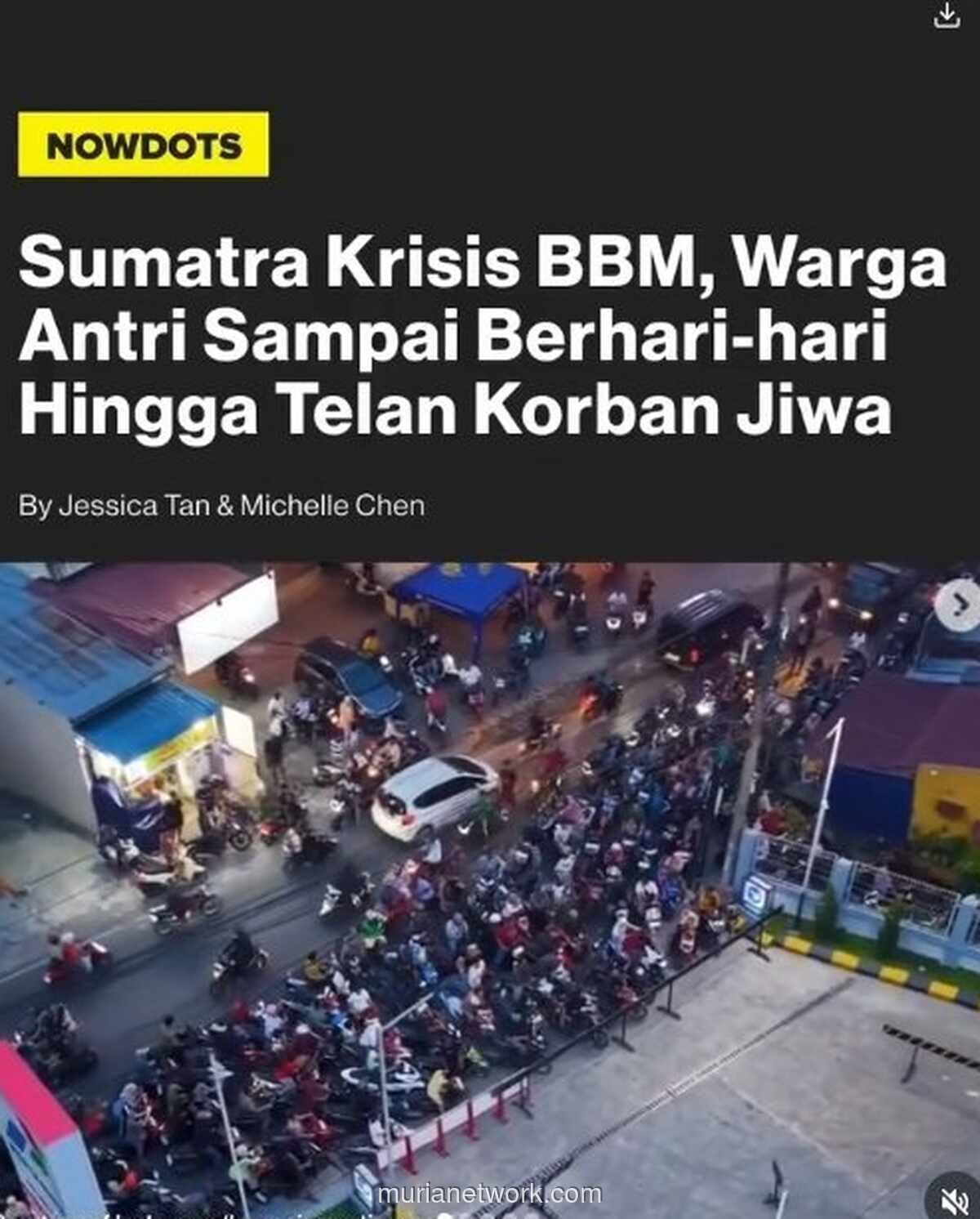 Antrean BBM Bersubsidi di Sumatera Kian Panjang, Pengamat Sebut Ruang Fiskal Pemerintah yang Terbatas Jadi Penyebab