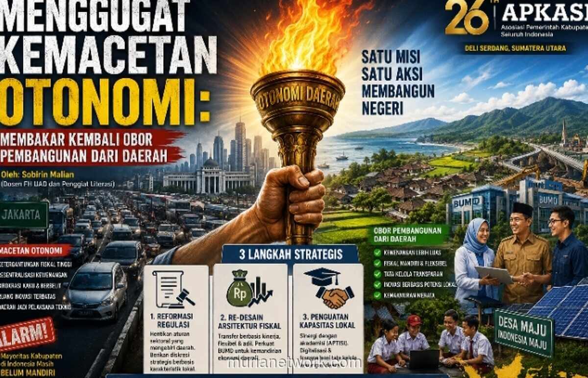 Kemacetan Otonomi Daerah: Ketika Daerah Terjebak Resentralisasi dan Ketergantungan Fiskal