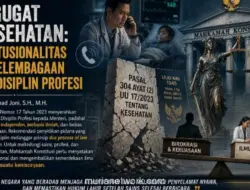 Menggugat UU Kesehatan: Independensi Majelis Disiplin Profesi Dipertanyakan