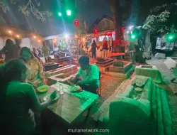Unik, Warung Makan Berdiri di Tengah Pemakaman Ramai Pembeli
