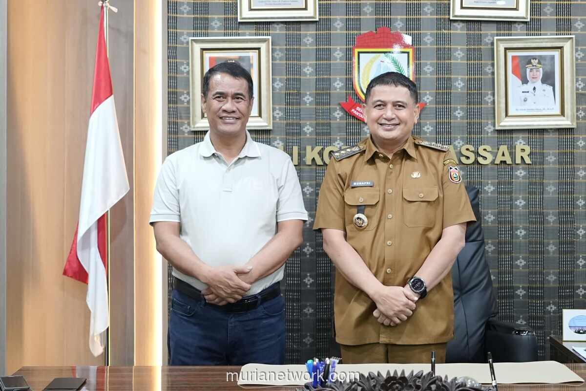 Mentan Temui Wali Kota Makassar, Bahas Investasi dan Pertanian Modern