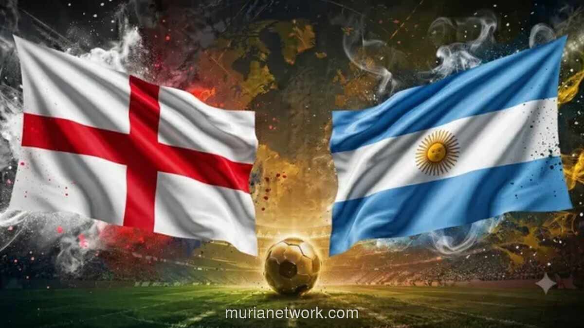 Argentina vs Inggris: Duel Klasik di Semifinal Piala Dunia 2026