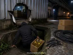 Menyusup Lewat Got, Pria di Bekasi Bobol Gudang dan Curi Minyak Sayur