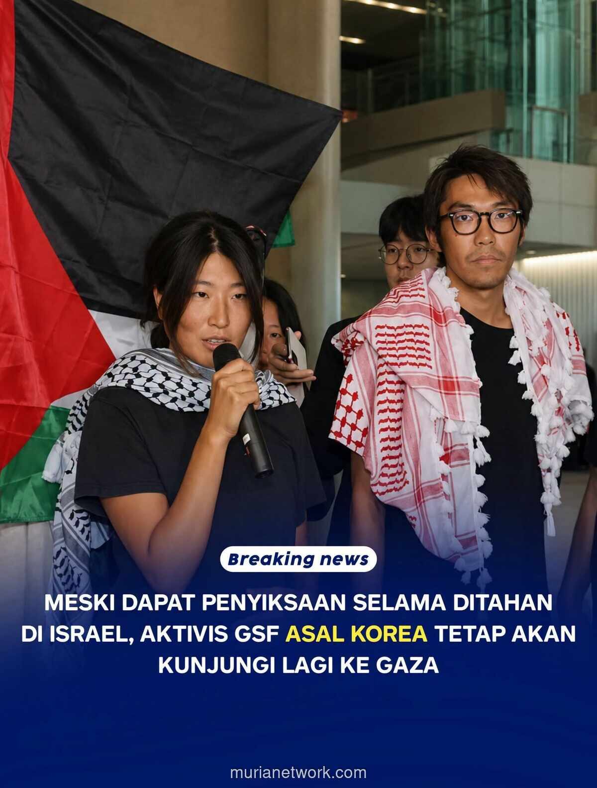 Aktivis Korea Selatan Ceritakan Kekerasan Israel saat Ditahan, Presiden Lee Jae Myung Kecam Keras