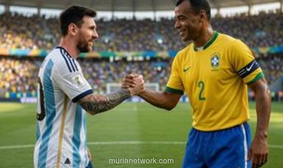 Messi di Ambang Sejarah: Satu Laga Lagi untuk Samai Rekor Tiga Final Piala Dunia Milik Cafu