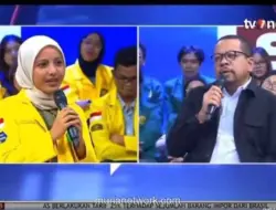 Wakil Ketua BEM UI Dihadapkan dengan Gaya Komunikasi Pemerintah Langsung di TvOne