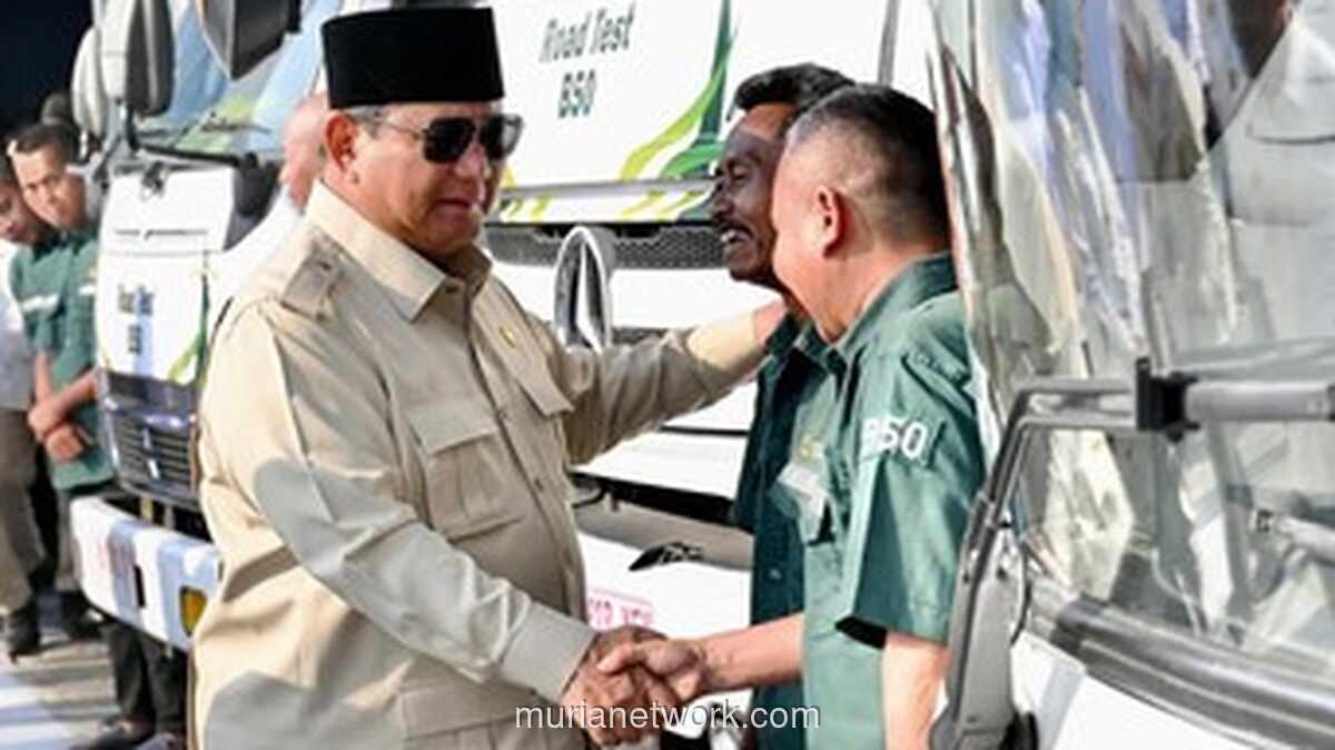 Prabowo Tinjau Langsung Pengisian Biosolar B50 di SPBU
