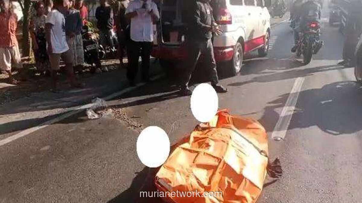 Buruh Pabrik Tewas Terlindas Truk Kontainer di Mojokerto