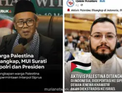 MUI Akan Layangkan Surat ke Kapolri dan Presiden soal Penangkapan Warga Palestina