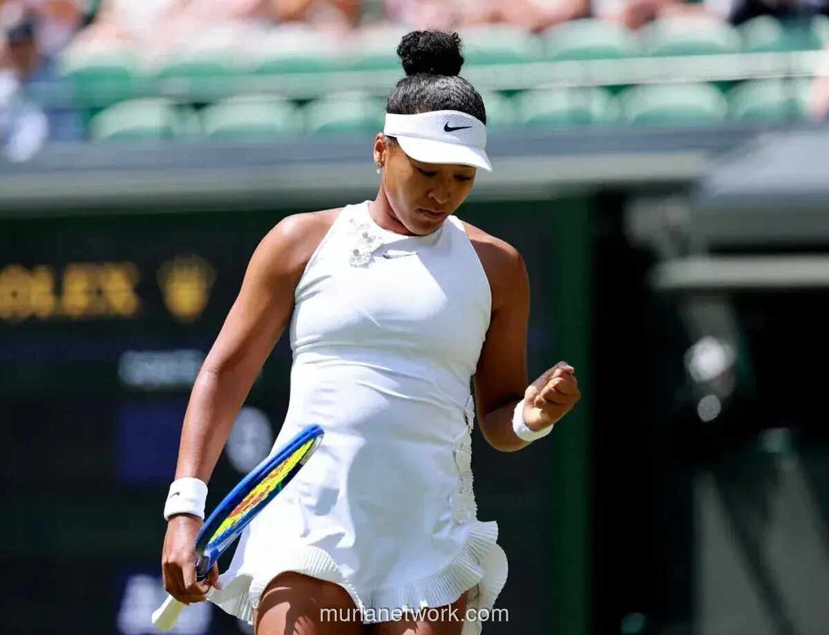 Naomi Osaka Tembus Babak Keempat Wimbledon untuk Pertama Kali