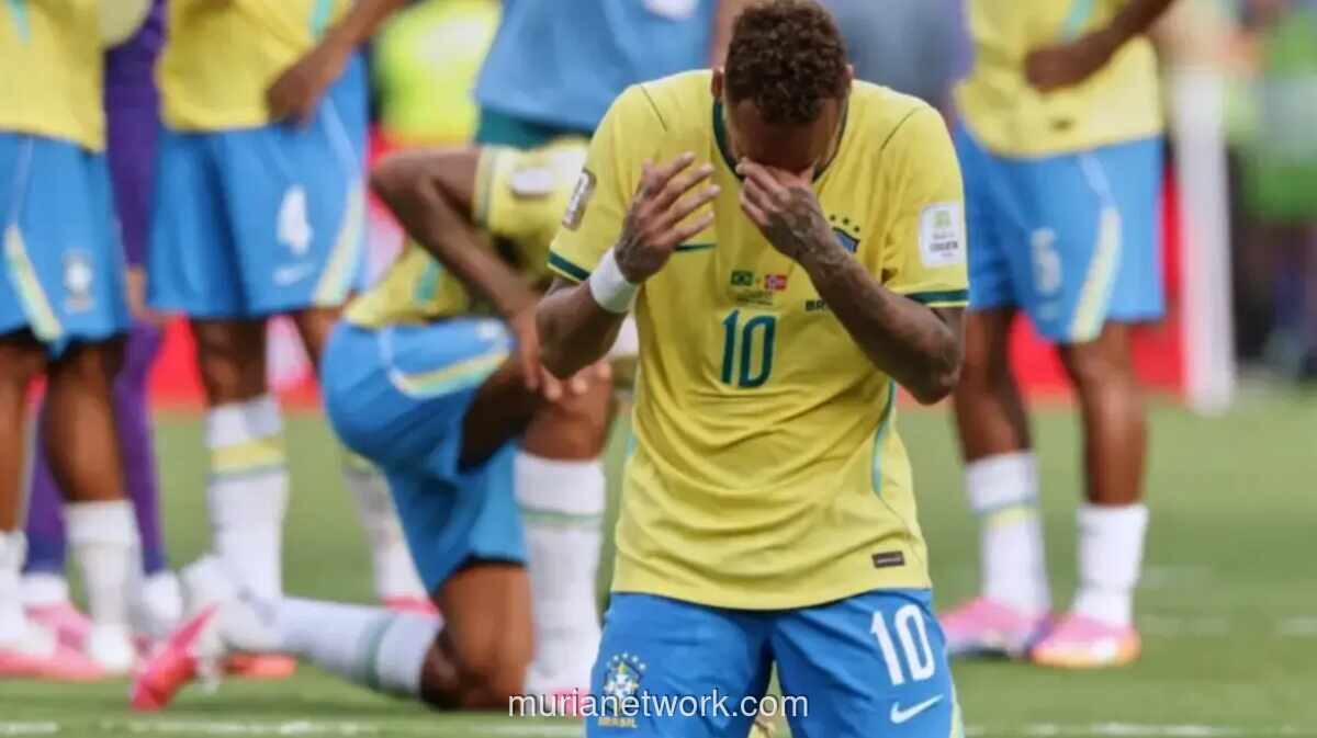 Neymar Pensiun dari Timnas Brasil Usai Disingkirkan Norwegia di Piala Dunia 2026