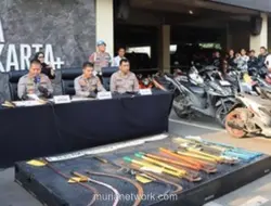 Polres Bekasi Kota Bongkar 77 Kasus Kejahatan, 18 Pelaku Residivis