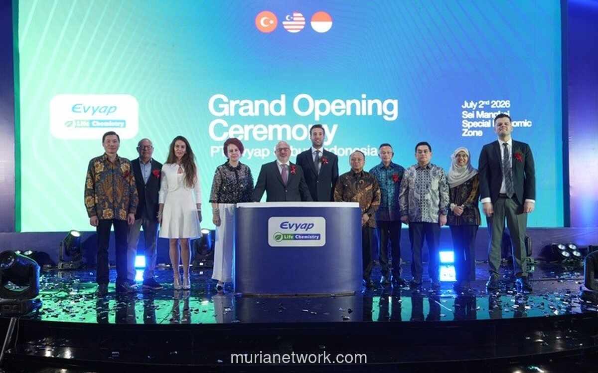 Evyap Resmikan Pabrik Oleokimia Rp2,34 Triliun di KEK Sei Mangkei