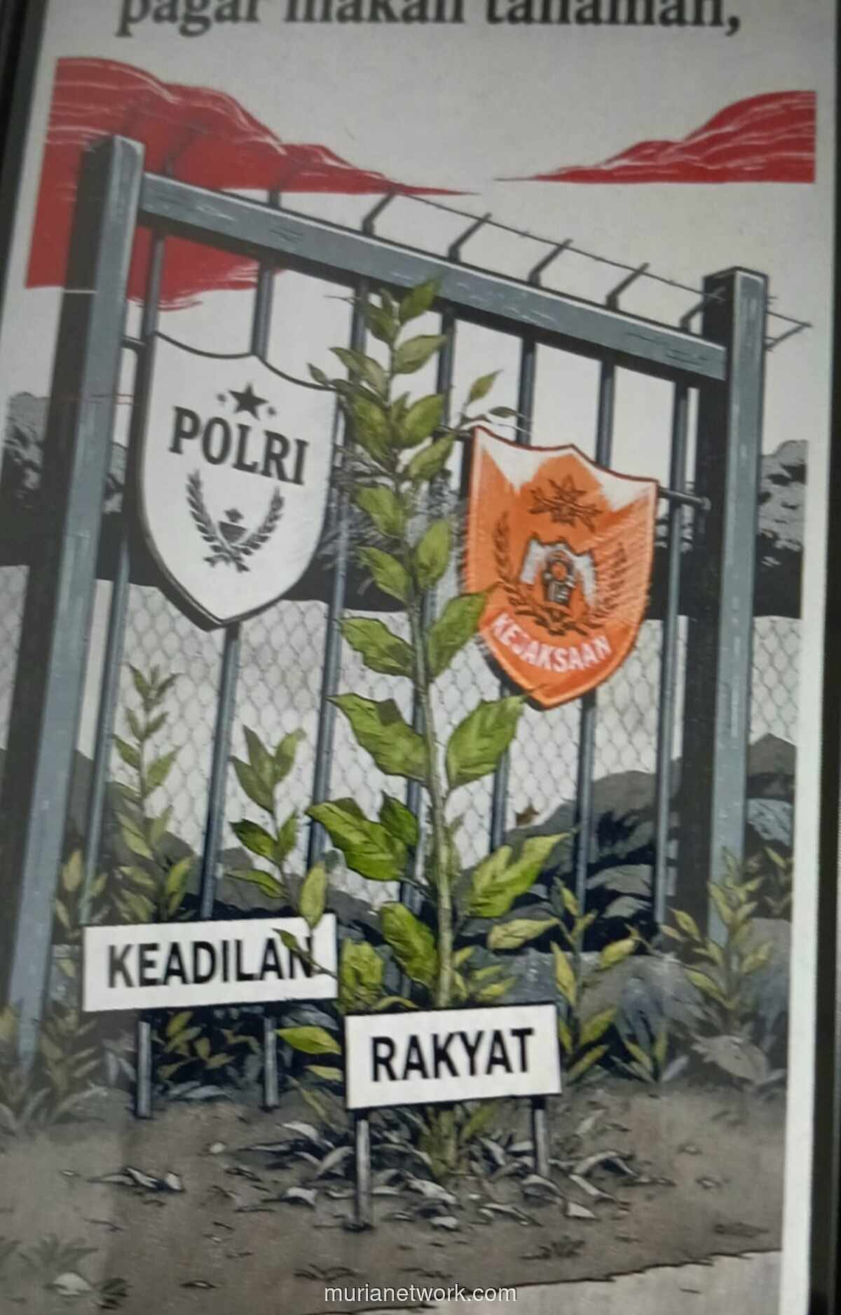 Korupsi Sistemik di Polri dan Kejaksaan: Ketika Pagar Justru Memakan Tanaman