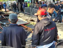 Tribun Ambruk di Kejurnas Drift Banyumas, Panitia Tanggung Biaya Pengobatan Korban