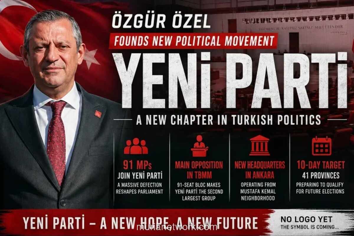 Pecah Kongsi di Oposisi Turki: Özgür Özel dan 91 Anggota Parlemen Dirikan Partai Baru
