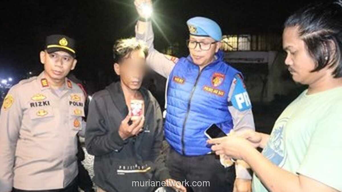 Patroli Gabungan di Jakbar, Polisi Tangkap Pembawa Sabu