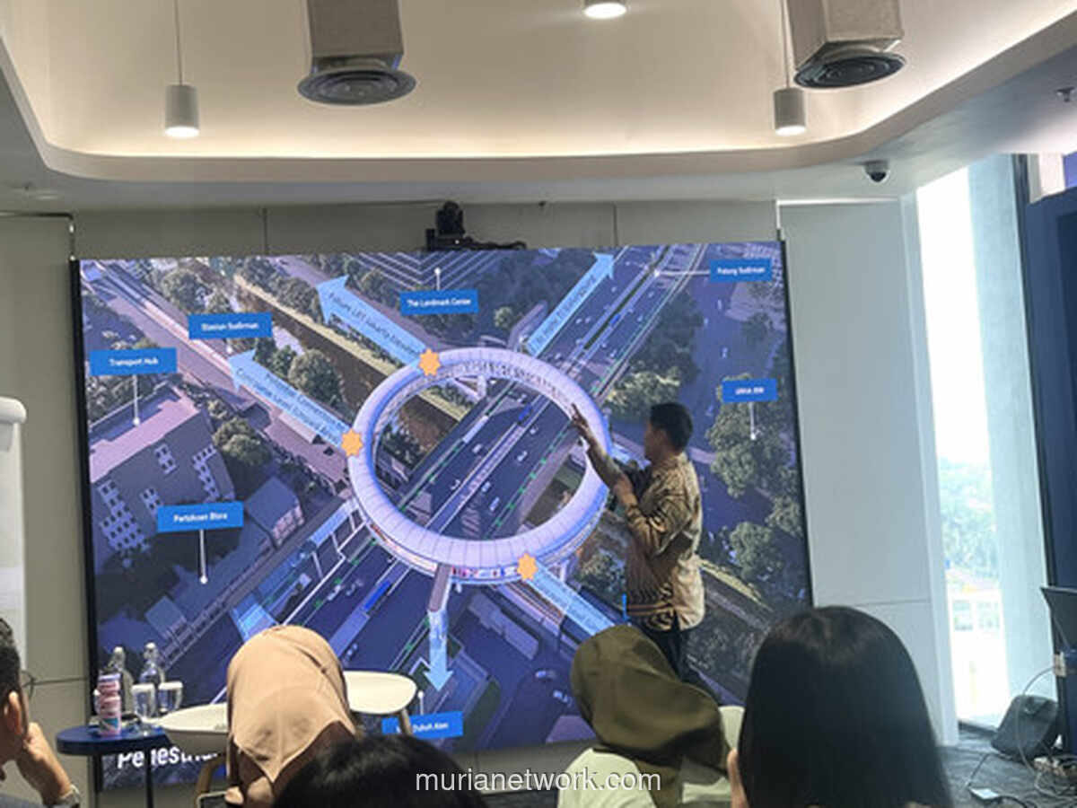 MRT Jakarta Buka Tender Kontraktor Pedestrian Deck Dukuh Atas, Target Rampung Akhir 2028