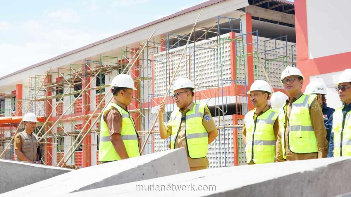 Wakil Bupati Bone Tinjau Pembangunan Sekolah Rakyat dan Kesiapan MPLS
